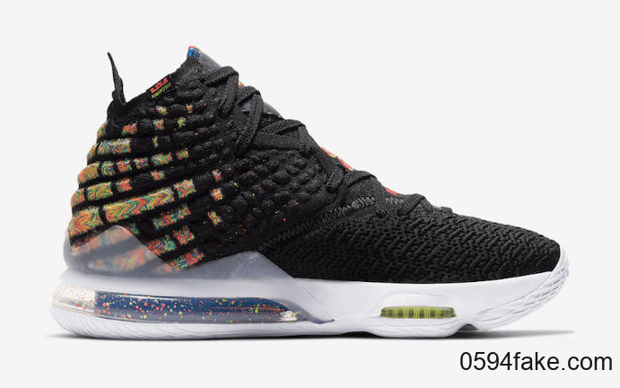 詹皇战靴新配色释出官图！Nike LeBron 17“ James Gang”下月发售！ 货号：BQ3177-005