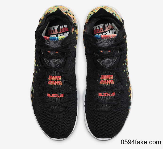 詹皇战靴新配色释出官图！Nike LeBron 17“ James Gang”下月发售！ 货号：BQ3177-005