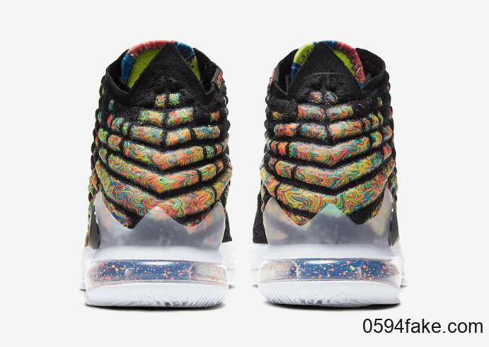 詹皇战靴新配色释出官图！Nike LeBron 17“ James Gang”下月发售！ 货号：BQ3177-005