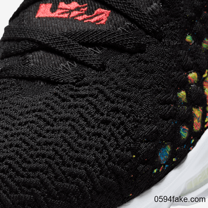 詹皇战靴新配色释出官图！Nike LeBron 17“ James Gang”下月发售！ 货号：BQ3177-005