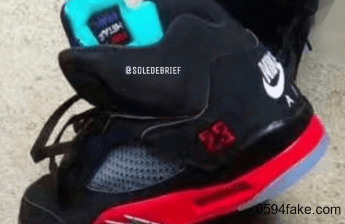 Air Jordan 5“ Top 3”实物图首度曝光！今年4月发售！ 货号：CZ1786-001