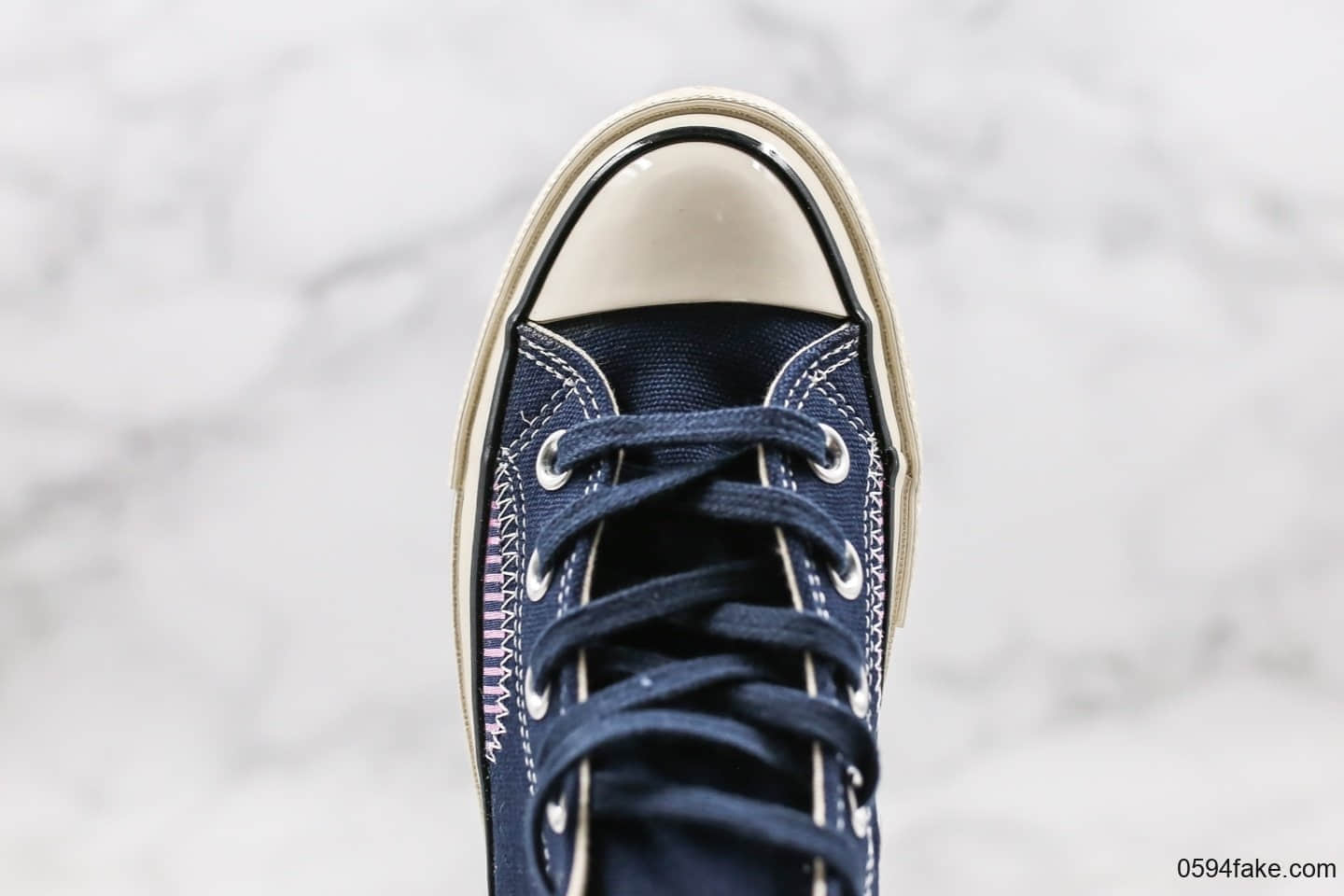 匡威Converse 70S LOOKBOOK公司级版本姜涩琪联名补丁款午夜蓝配色原厂硫化大底双围条正确硅蓝中底