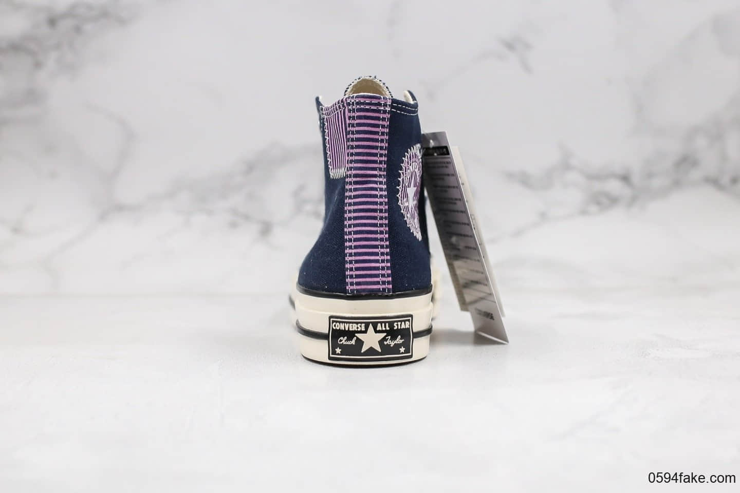 匡威Converse 70S LOOKBOOK公司级版本姜涩琪联名补丁款午夜蓝配色原厂硫化大底双围条正确硅蓝中底