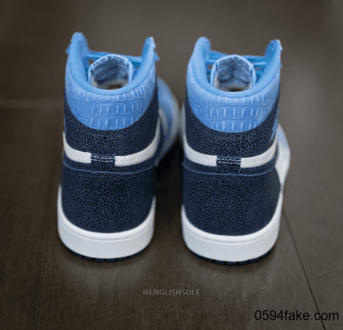 北卡Air Jordan 1“ UNC” PE实物图释出!真的难买!