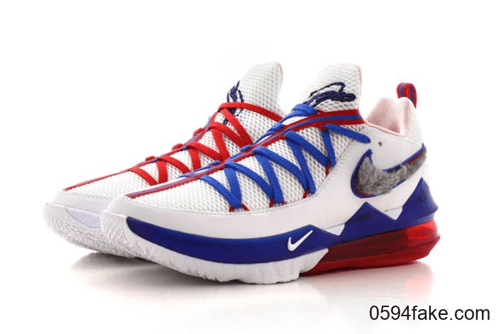 大灌篮主题 LeBron 17 Low本月发售！最新实物图有点好看！ 货号：CD5007-100