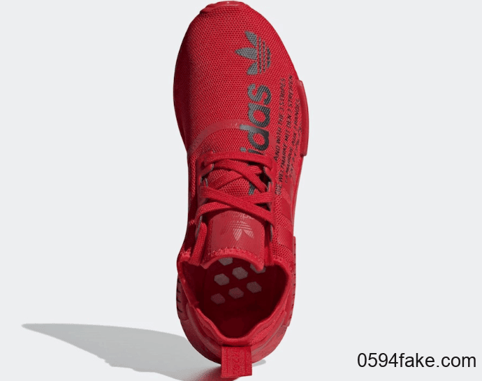 抢眼大红！adidas NMD R1 新配色即将发售！ 货号：FX4358