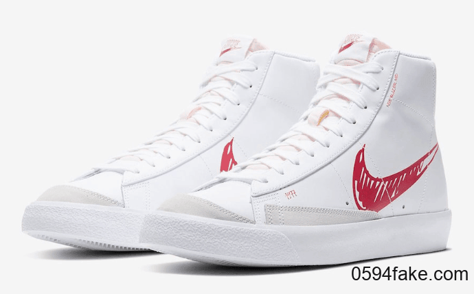 手稿设计Nike Blazer Mid 77曝光！两款配色你更中意哪一款？