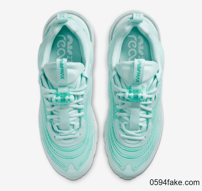 薄荷绿色调！全新Nike Air Max 270 React ENG即将登场！ 货号：CK2608-300