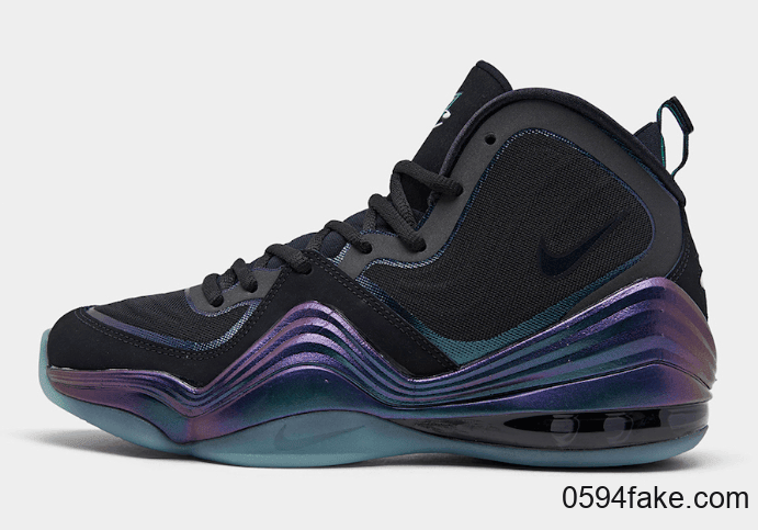 “隐形斗篷”配色回归！这双Nike Air Penny 5看起来有点神秘！ 货号：537331-002