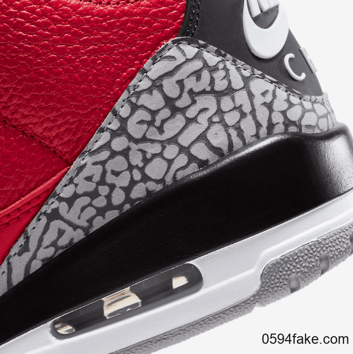 芝加哥限定AJ3“红水泥”美区官网后天上架！气质出众！ 货号：CU2277-600