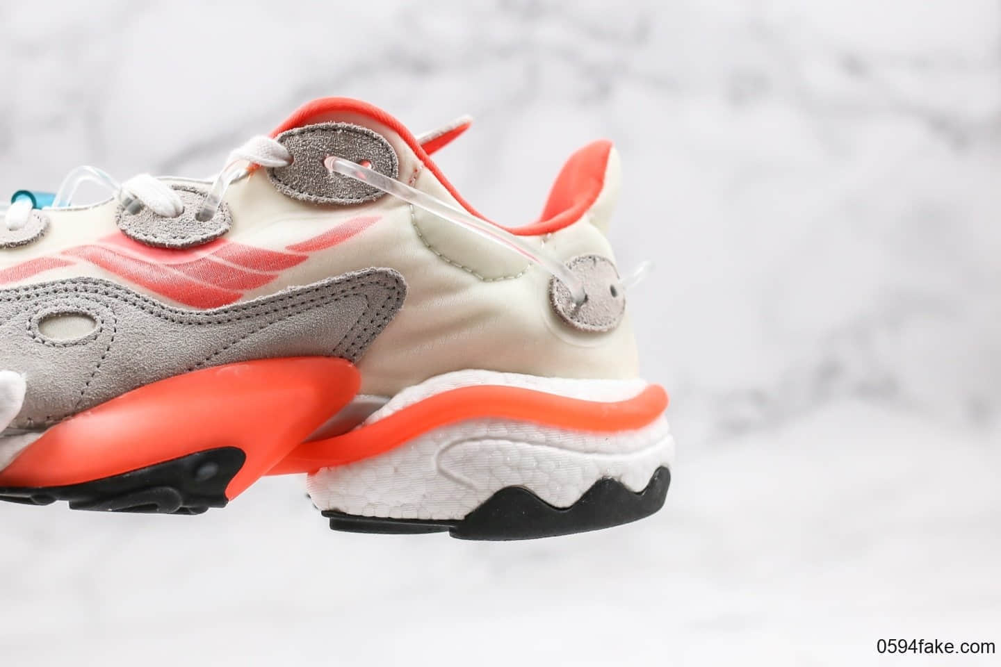 阿迪达斯Adidas Torsion X公司级版本抗扭转系列爆米花缓震休闲运动鞋水管老爹鞋白橙配色巴斯夫真爆 货号:EH0244