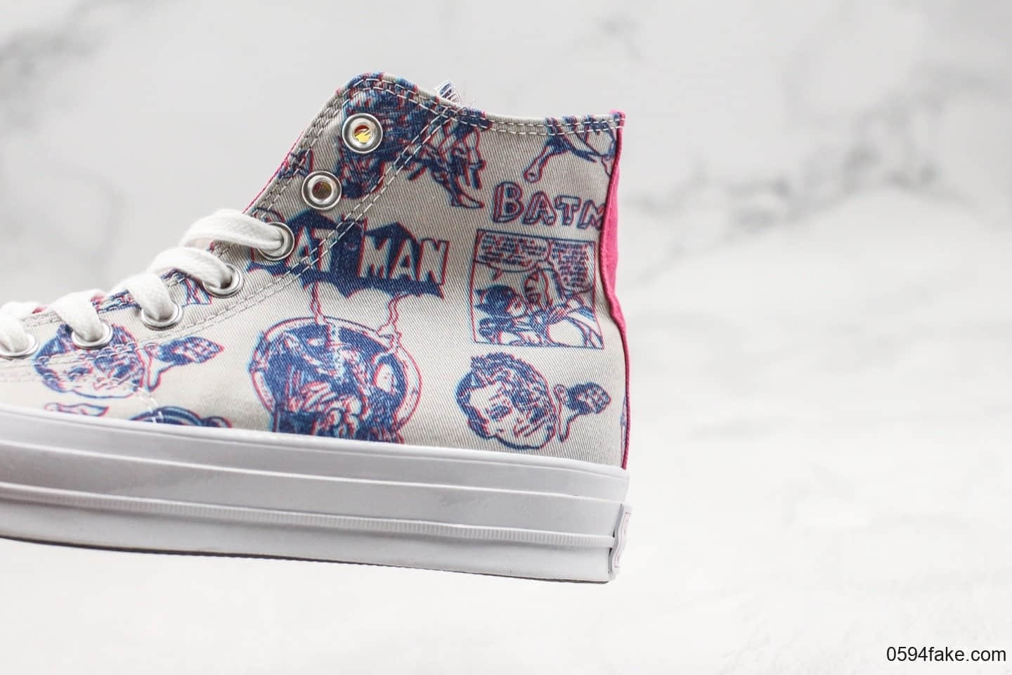 匡威CONVERSE x Chinatown Market x Batman公司级版本三方联名款漫画元素蝙蝠侠配色老鼠灰原盒原标 货号:167512C