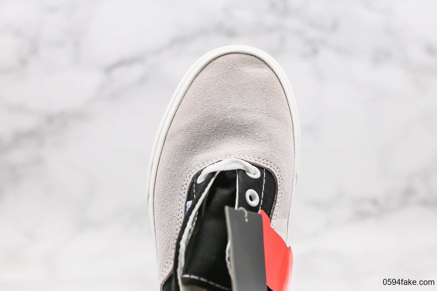 万斯Vans Era 95 DXF OG公司级版本高街风低帮安纳海姆黑白拼接原厂硫化内置钢印 货号:VN0A2RR1TIP