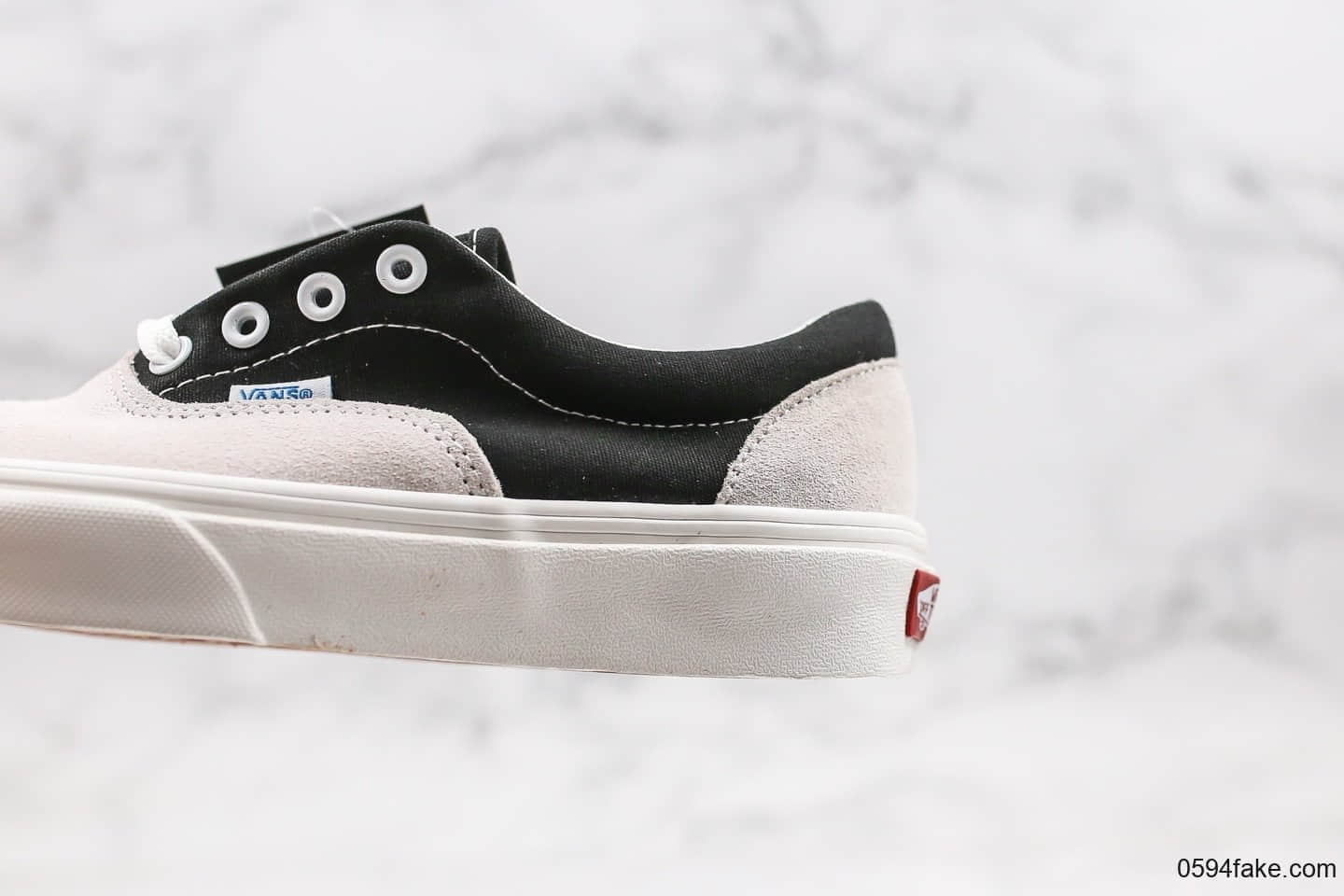 万斯Vans Era 95 DXF OG公司级版本高街风低帮安纳海姆黑白拼接原厂硫化内置钢印 货号:VN0A2RR1TIP