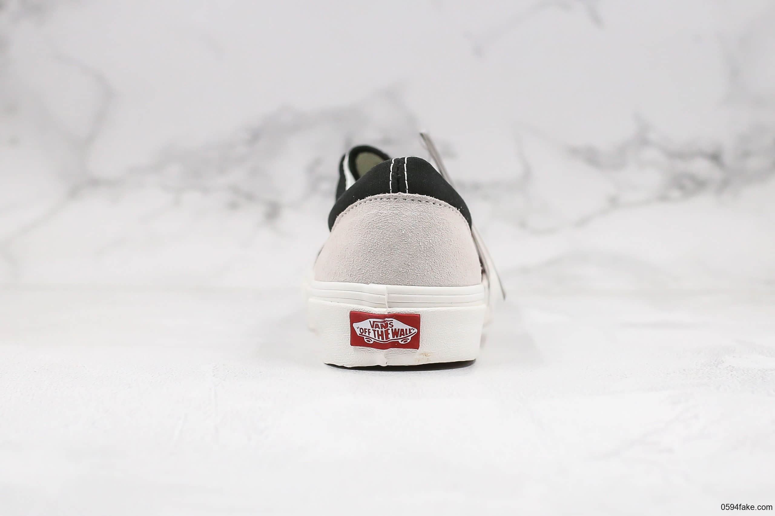 万斯Vans Era 95 DXF OG公司级版本高街风低帮安纳海姆黑白拼接原厂硫化内置钢印 货号:VN0A2RR1TIP