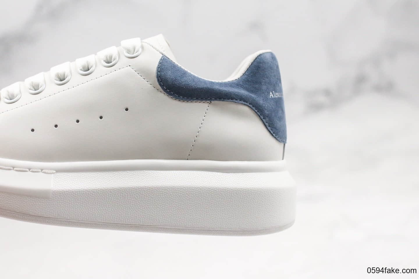 亚历山大Alexander McQueen sole sneakers纯原版本麦昆蓝绒尾配色原档案数据开发原盒配件