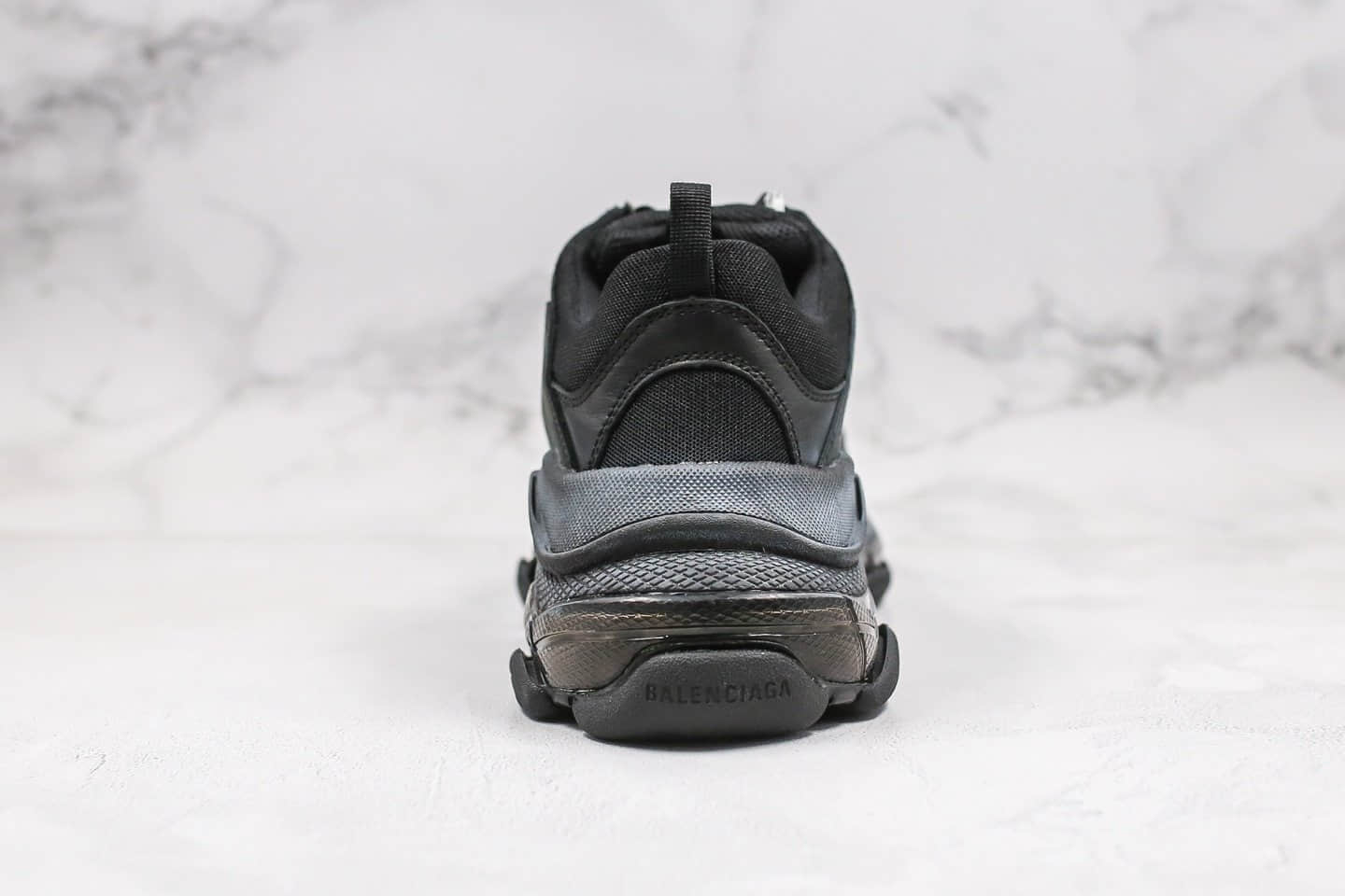 巴黎世家Balenciaga Triple S纯原版本做旧复古老爹鞋原厂TPU气垫组合大底进口头层皮料正确立体LOGO