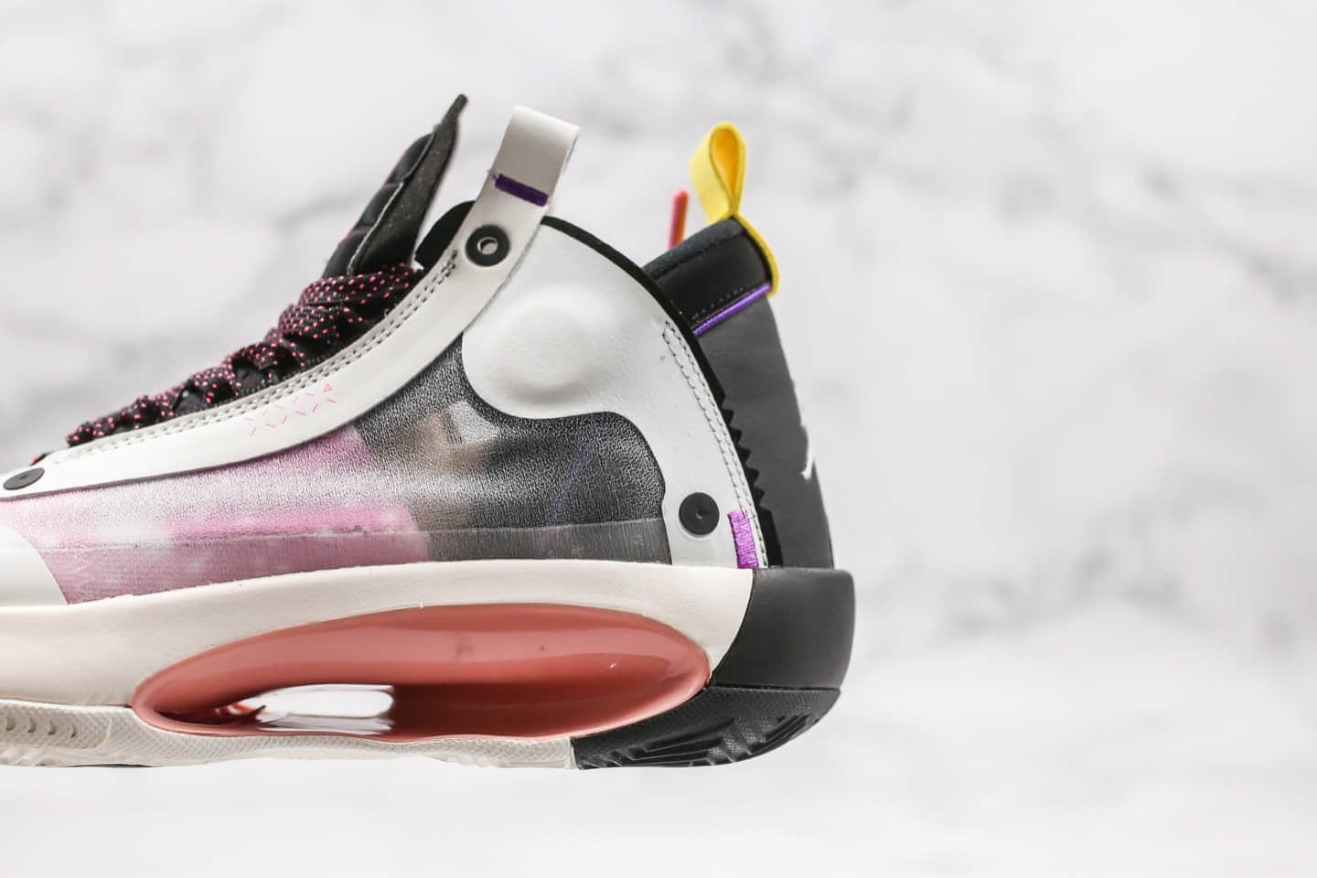 乔丹Air Jordan 34 Paris纯原版本巴黎梦幻甜美粉紫色AJ34原盒原标内置气垫支持实战 货号:CZ7752-601