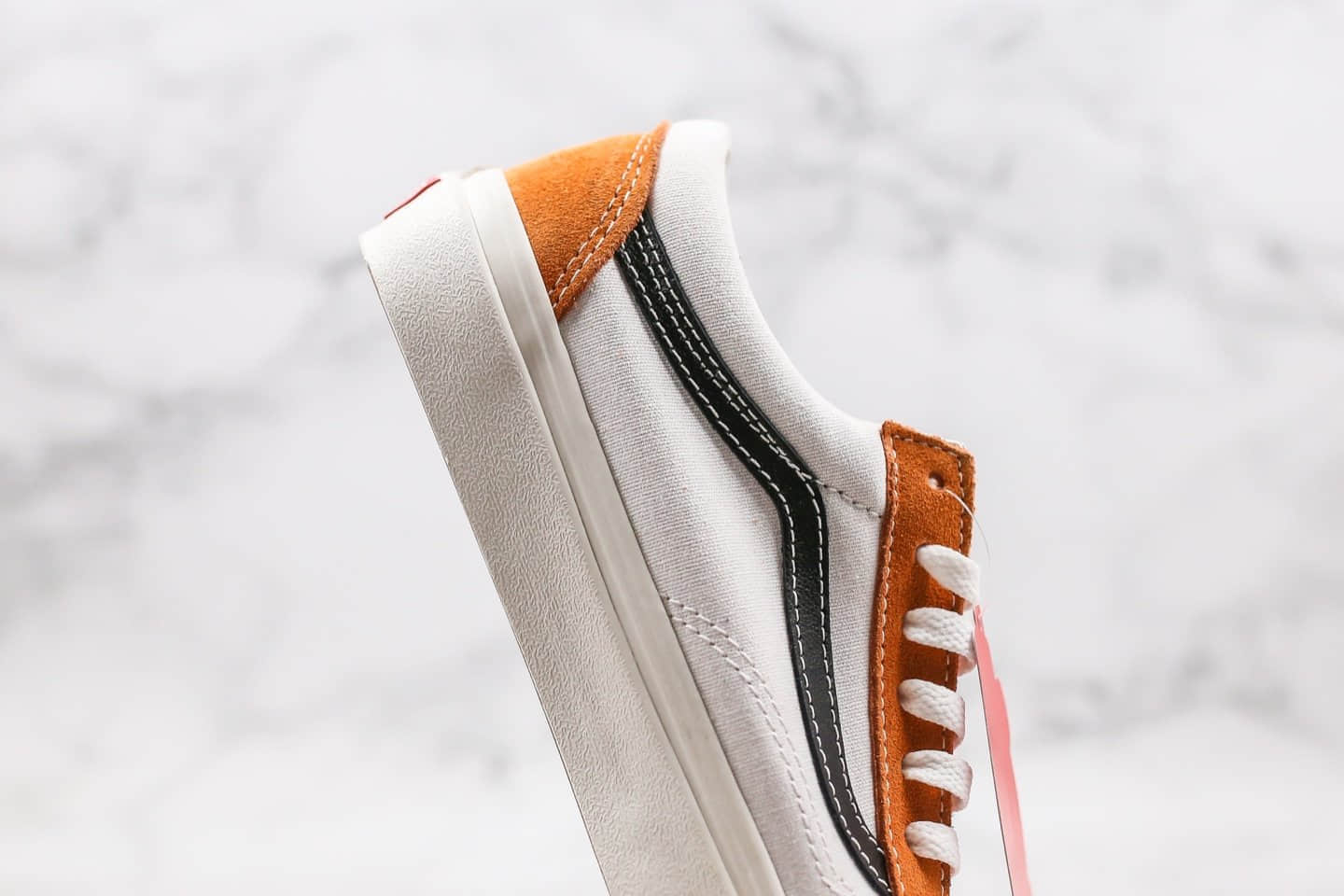 万斯VANS STYLE 36公司级低帮新款牛油果汽水鲜橙色原厂硫化工艺内置钢印原盒原标