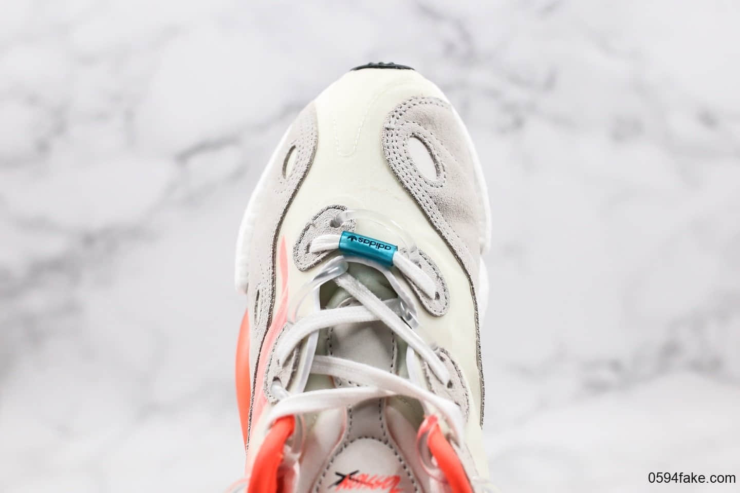 阿迪达斯Adidas Torsion X公司级版本抗扭转系列爆米花缓震休闲运动鞋水管老爹鞋白橙配色巴斯夫真爆 货号:EH0244