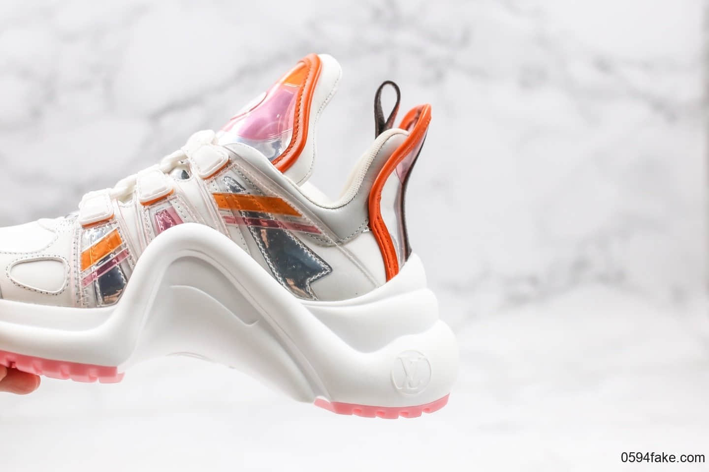 路易威登Louis Vuitton 2020纯原版本春夏首发糖果配色LV老爹鞋广东原厂楦头纸板打造原档案数据开发