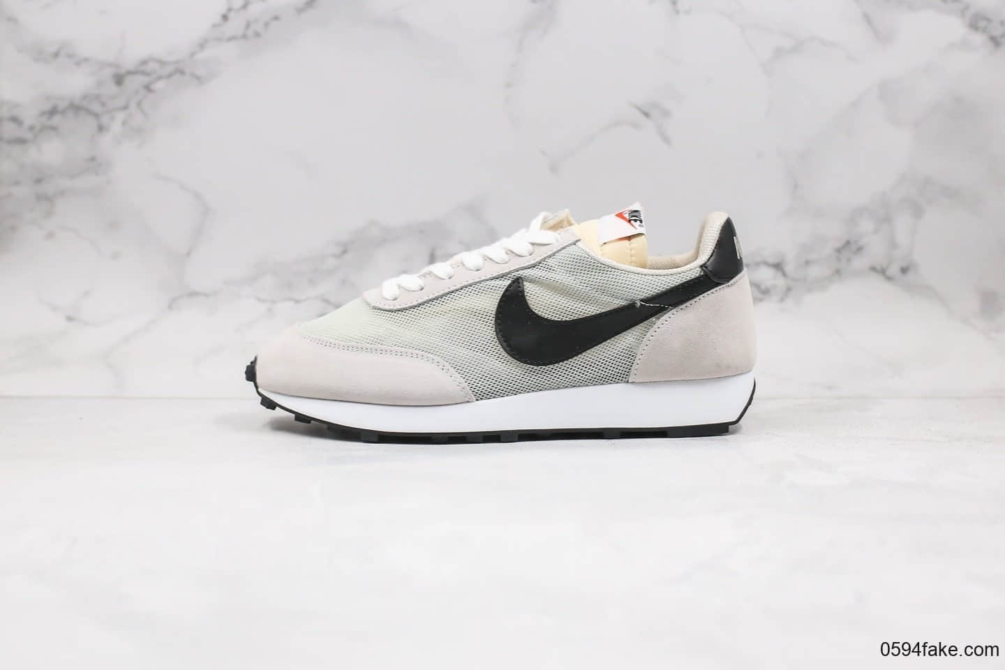 耐克Nike Air Tailwind 79“Betrue”公司级版本华夫系列40周年骄傲月限定灰黑配色原楦开发做工一比一 货号:487754-100