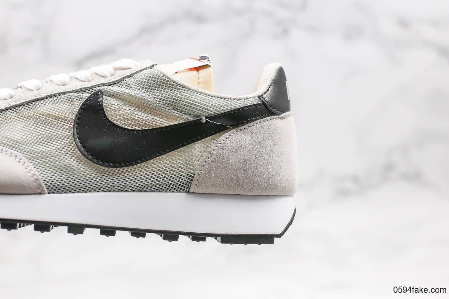 耐克Nike Air Tailwind 79“Betrue”公司级版本华夫系列40周年骄傲月限定灰黑配色原楦开发做工一比一 货号:487754-100