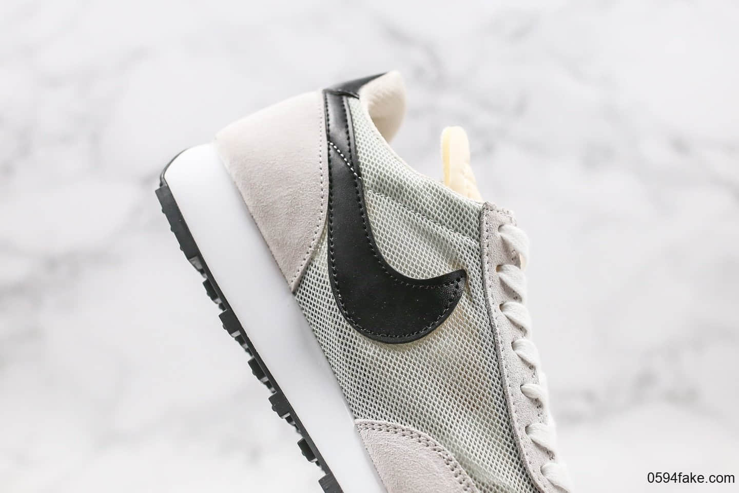 耐克Nike Air Tailwind 79“Betrue”公司级版本华夫系列40周年骄傲月限定灰黑配色原楦开发做工一比一 货号:487754-100