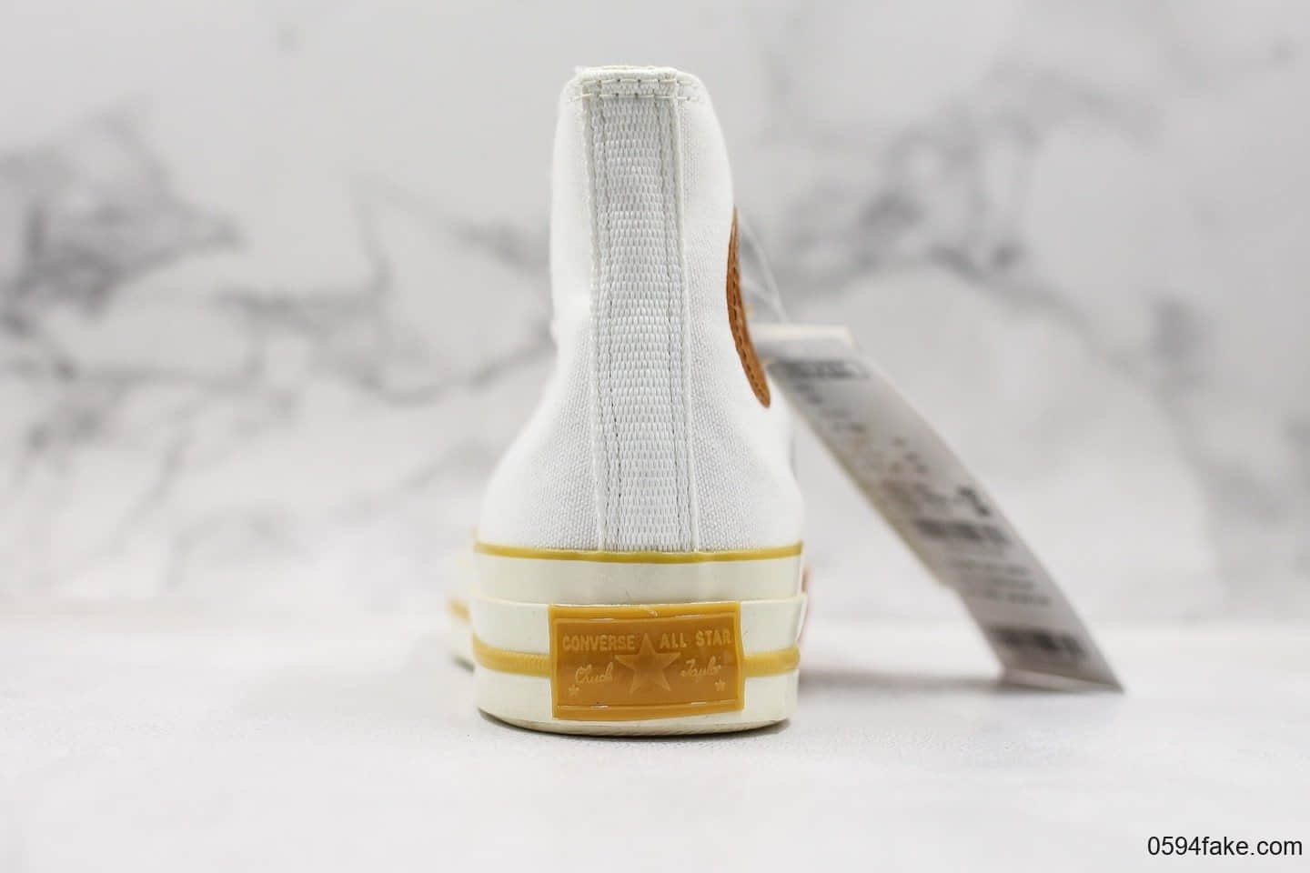 匡威Converse Chuck 70 Pop公司级版本高帮复古帆布鞋白色欧索莱鞋垫 货号:165720C