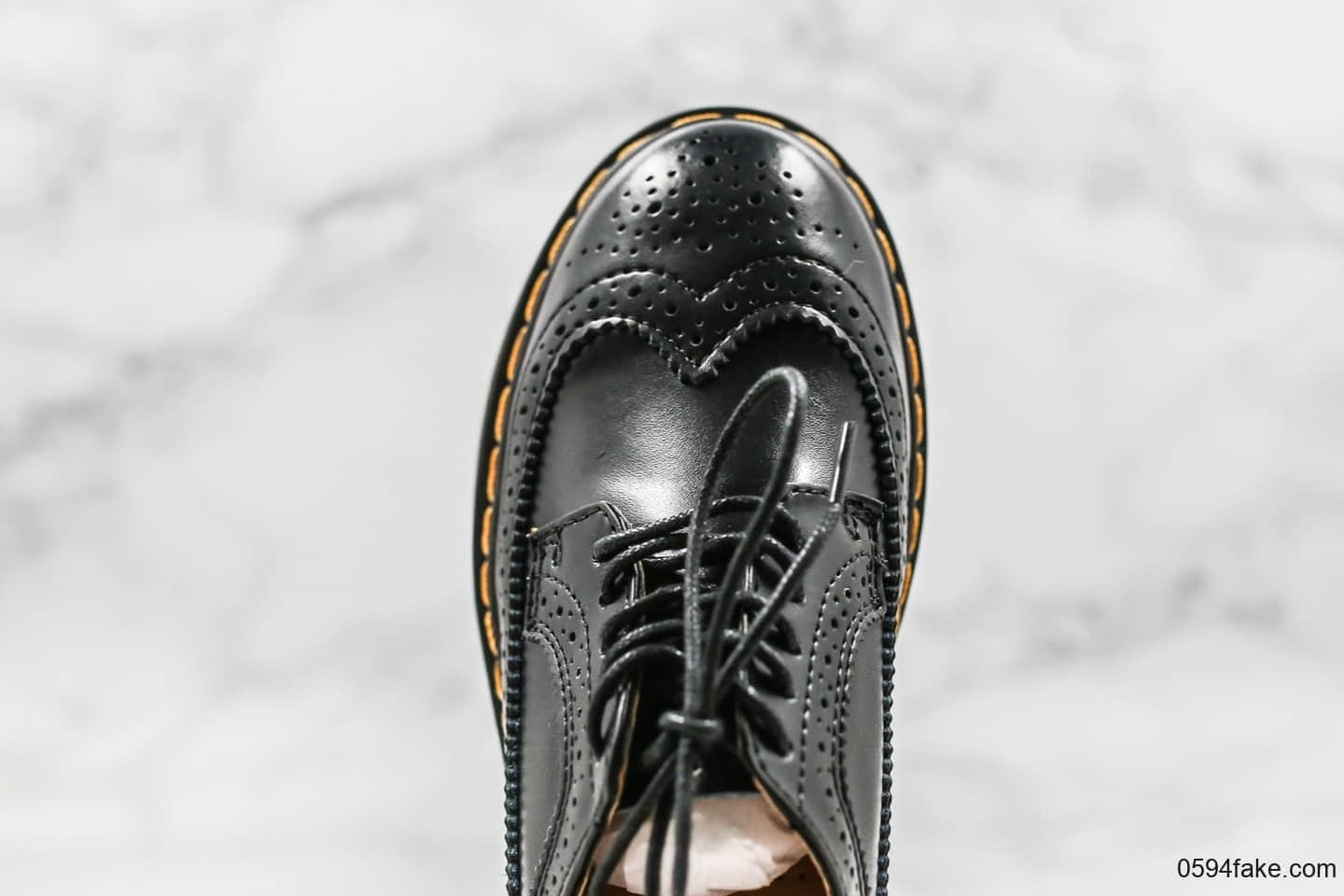 Dr.martens公司级版本Dr马丁靴低帮三孔布洛克系列黑色原材生产耐穿耐磨