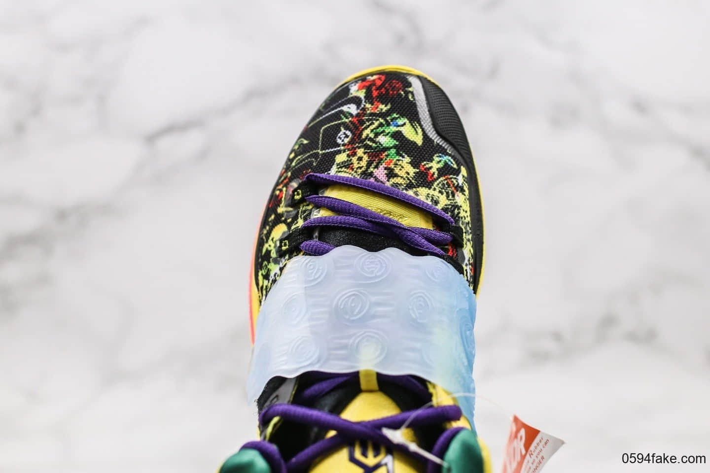 耐克Nike Kyrie 6 CNY纯原版本欧文6代黄蓝黑中国年压岁钱配色内置气垫支持实战 货号：CD5029-700