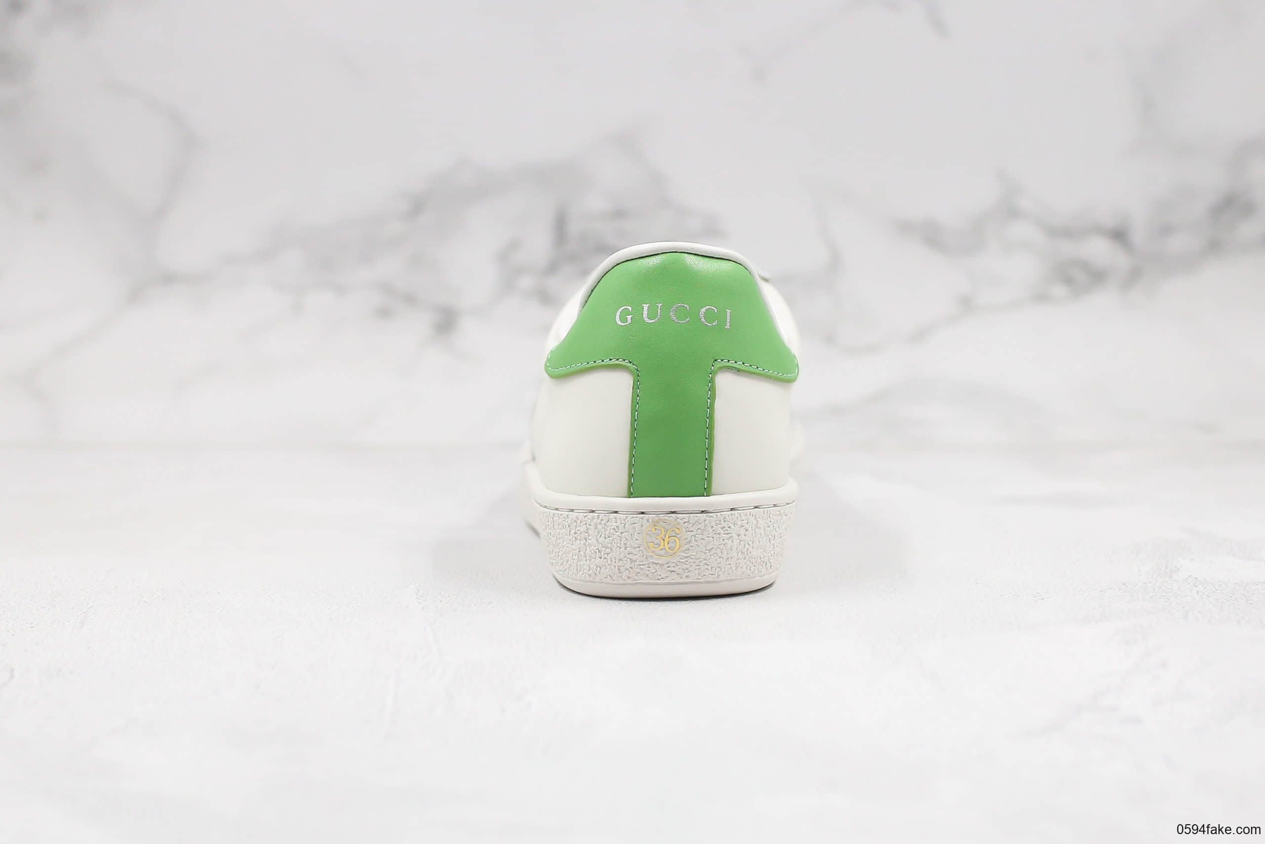 古驰Gucci公司级版本小白鞋系列米老鼠米色独家高端无胶工艺