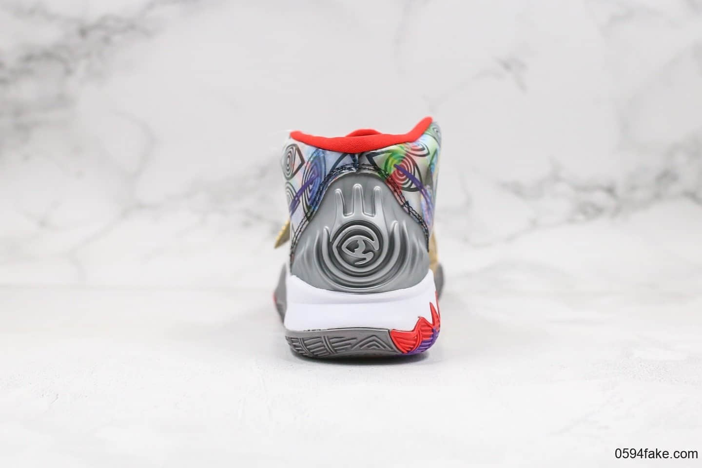 耐克Nike Kyrie 6 Pre-Heat Shangha纯原版本欧文6代休斯顿限定配色内置气垫支持实战 货号：CN9839-100