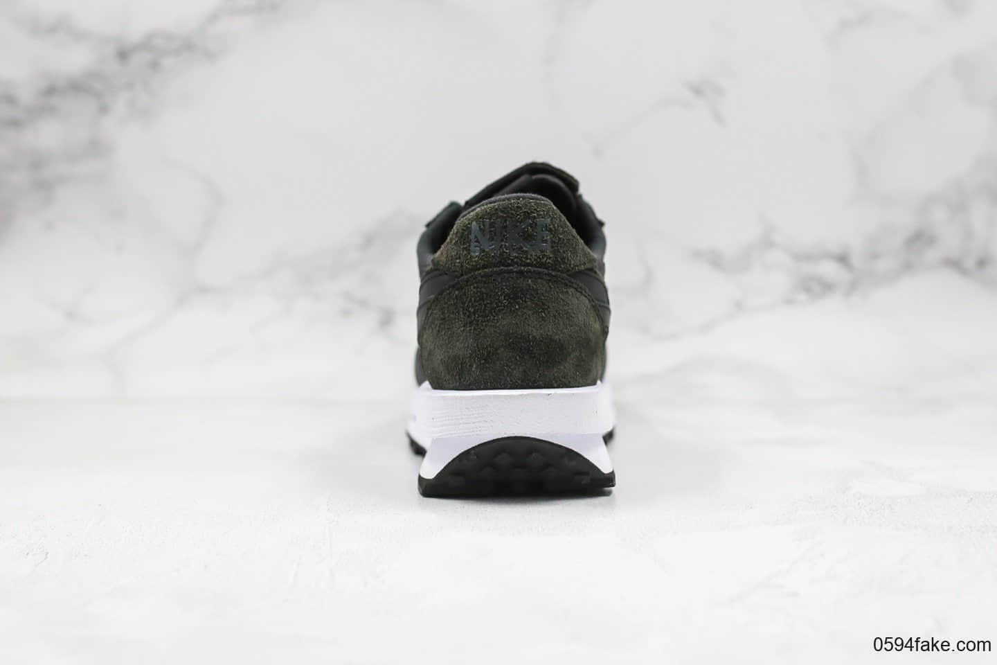 耐克Nike LVD Waffle Daybreak x Sacai纯原版本华夫解构牛津布纯黑尼龙原盒原标原档案数据开发 货号:BV0073-002