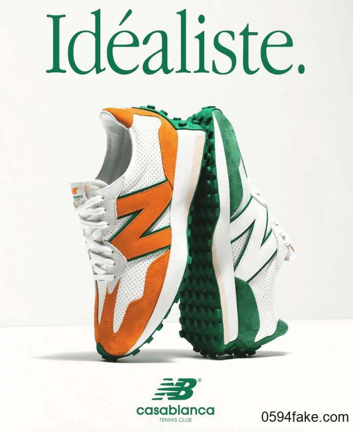 Casablanca x New Balance 327联名曝光!下月登场!