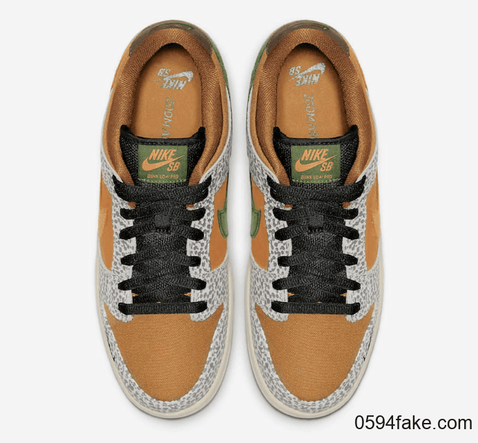 人气主题配色！Nike SB Dunk Low“ Safari”释出官图！3月14日发售！ 货号：CD2563-002