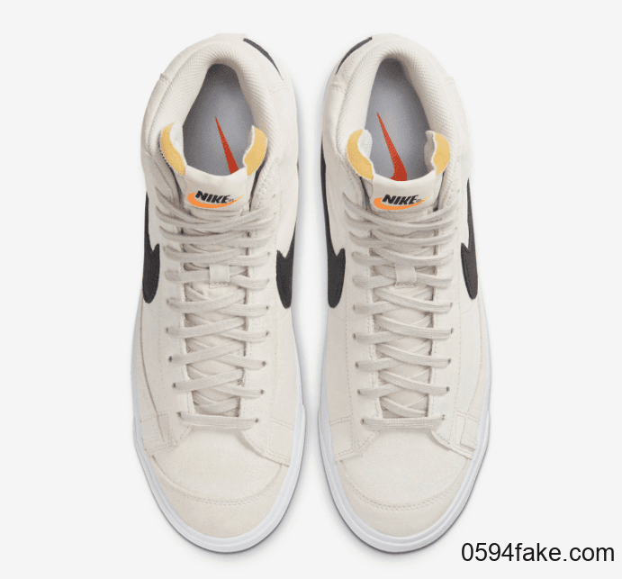 麂皮鞋身！全新Nike Blazer Mid Suede即将发售！ 货号：CI1172-100