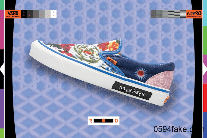 复古韵味！size？ x Vans Slip-On “New Wave”即将登场！