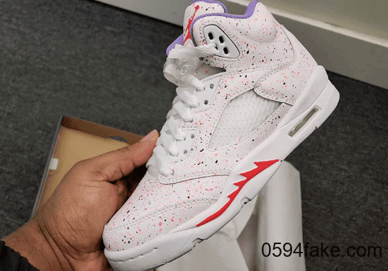 复活节主题!全新Air Jordan 5曝光! 货号:CT1605-100