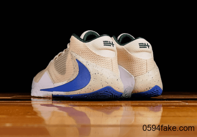 字母哥战靴Zoom Freak 1新配色曝光！奶油鞋身清爽宜人！ 货号：BQ5422-200