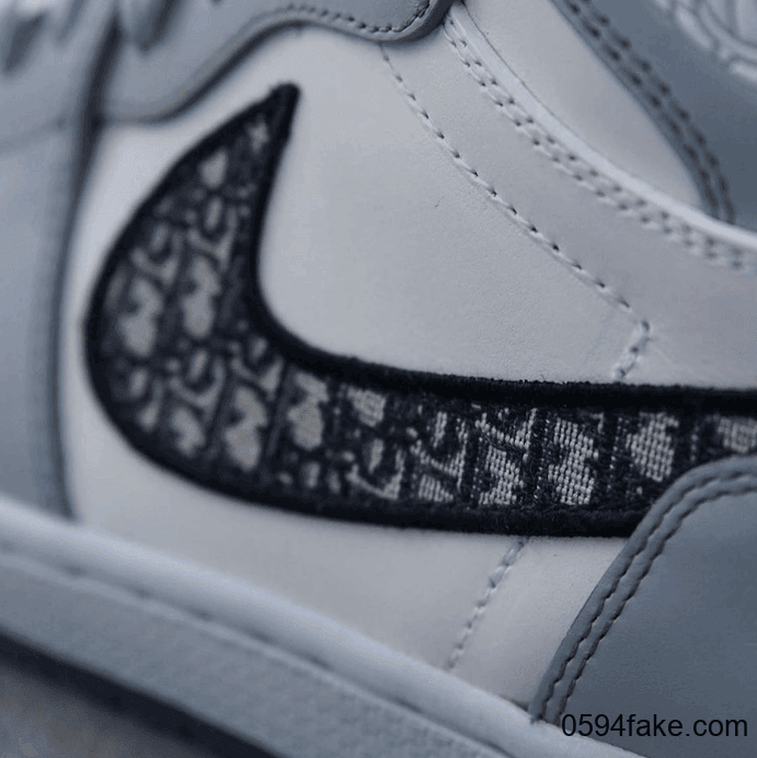 限量8500双！Dior x AJ1入手难度也太高了！ 货号：CN8607-002