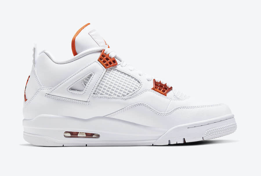 吸睛金属扣！AJ 4 “Metallic Pack” 两款配色官图释出！清爽抢眼！