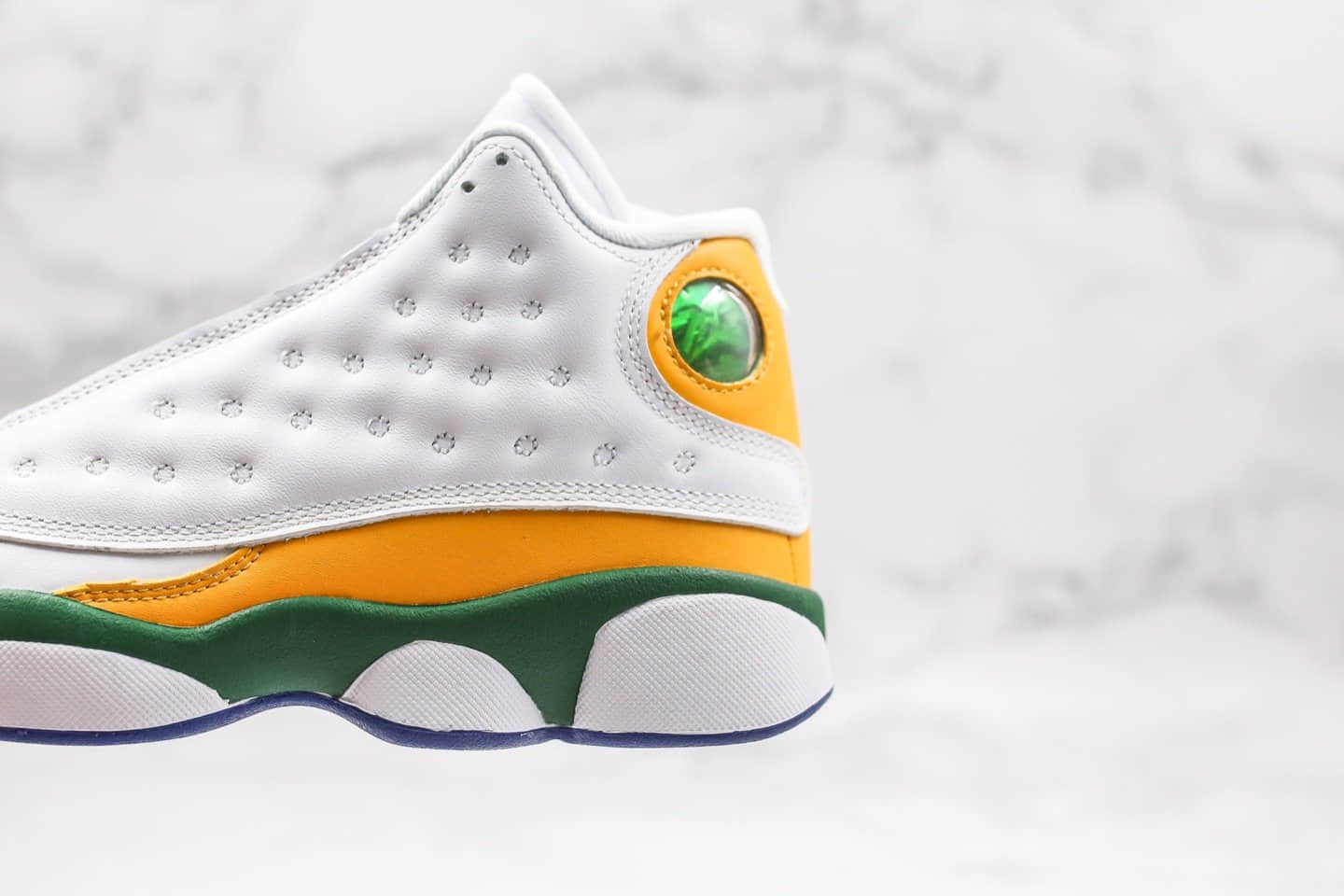 乔丹Air Jordan 13 GS Playground纯原版本黄橙绿紫鸳鸯配色AJ13进口头层皮料一比一开发 货号:CV0785-158