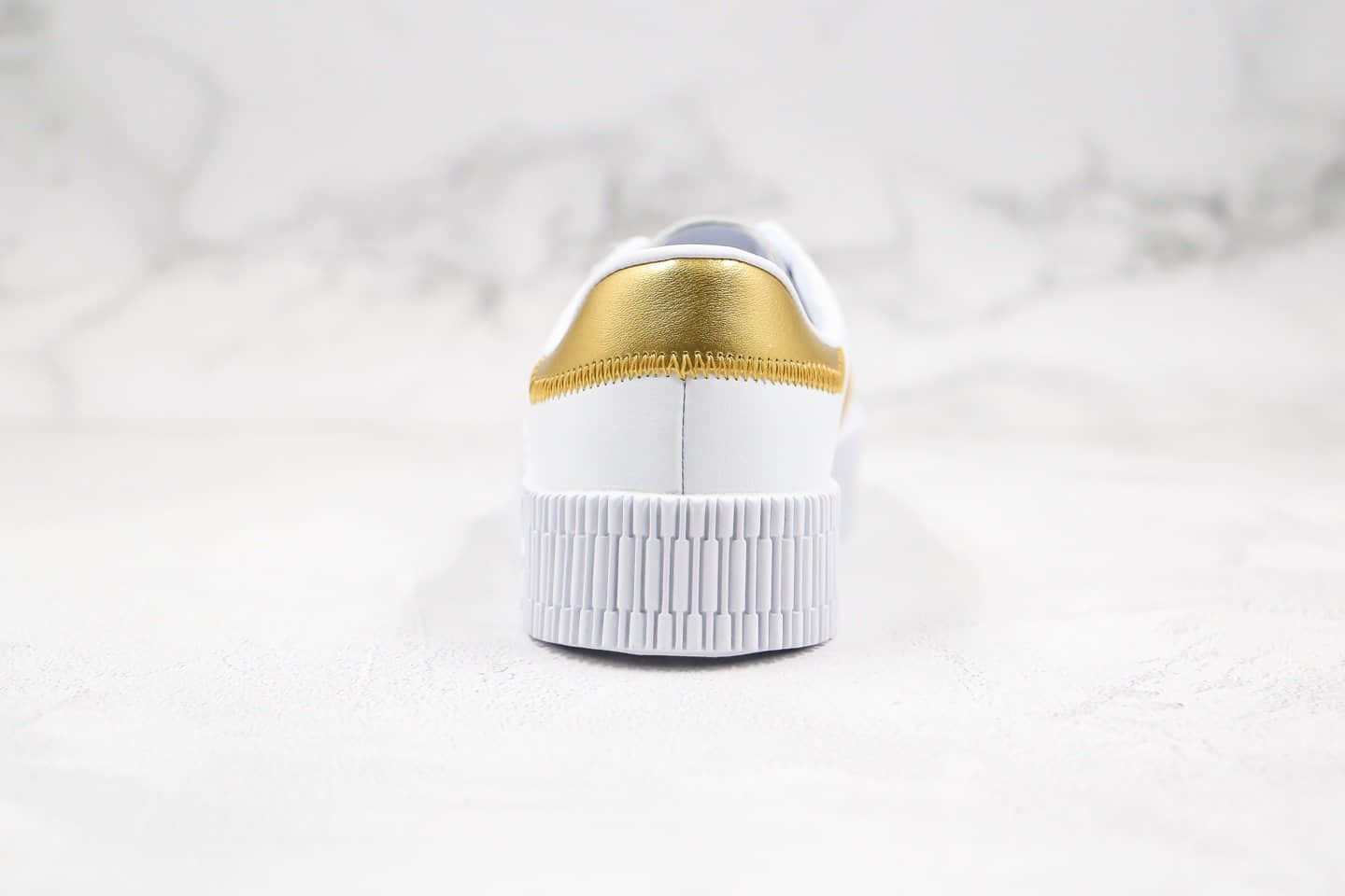 阿迪达斯Adidas Originals Samba Rose W纯原版本三叶草桑巴系列白金色松糕鞋原盒原标 货号:EE4681