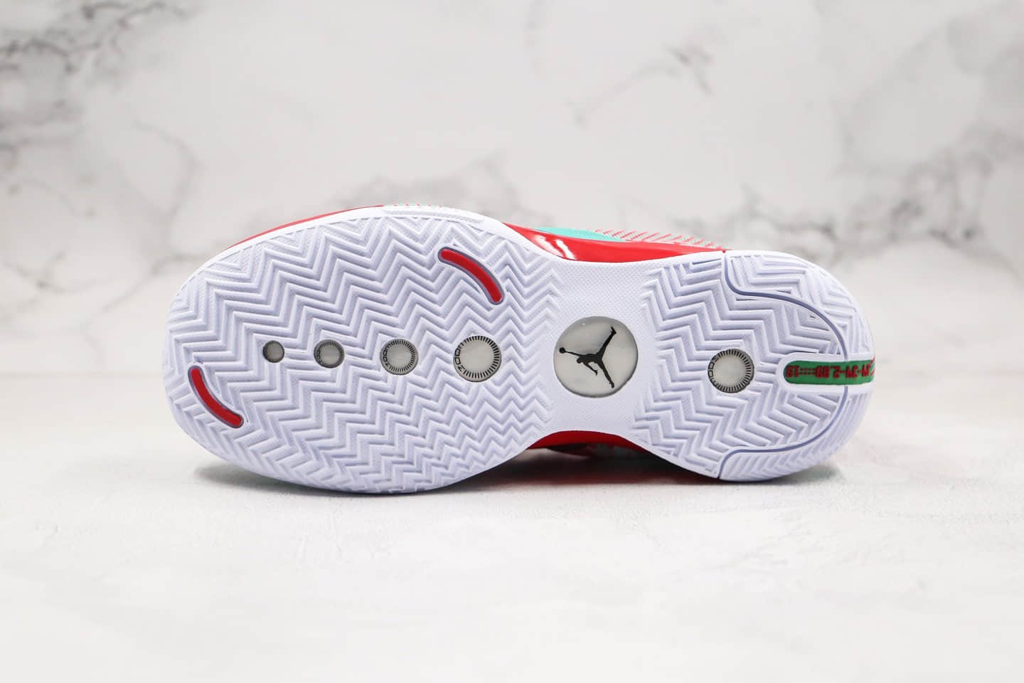 乔丹Air Jordan XXXIV Wrapping Paper纯原版本圣诞红AJ34塔图姆上脚配色内置气垫支持实战 货号:BQ3381-301