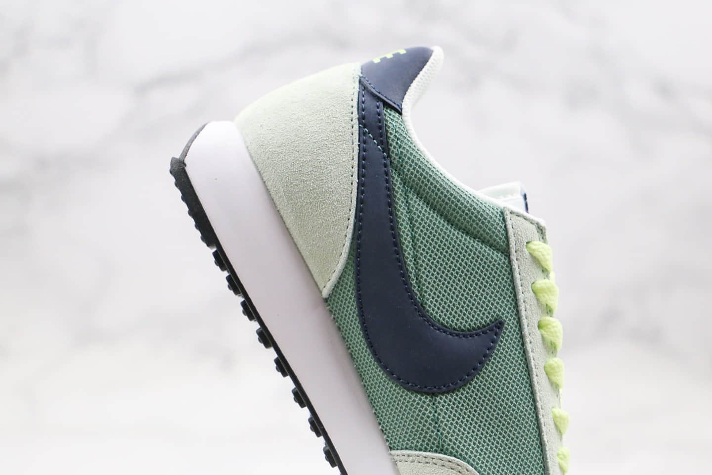 耐克Nike Daybreak SP纯原版本华夫系列跑鞋鸳鸯绿色正确鞋面卡色原厂组合鞋底 货号:CQ6358-300