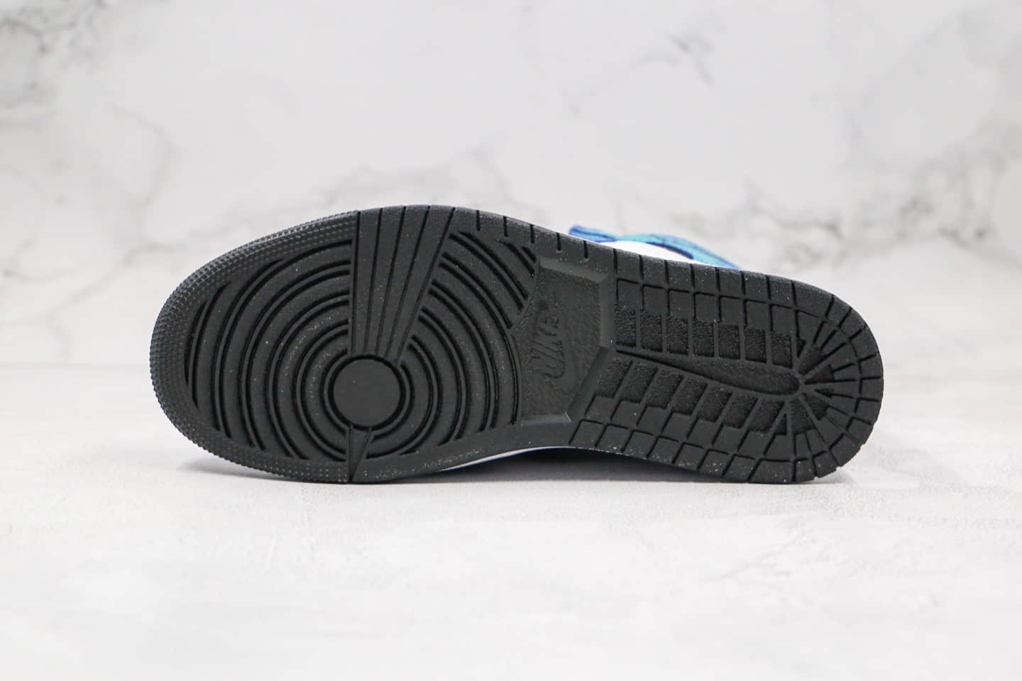 乔丹Air Jordan 1 Tie-Dye纯原版本高帮AJ1扎染蓝色原楦头纸板打造原档案数据开发 货号：CD0461-100