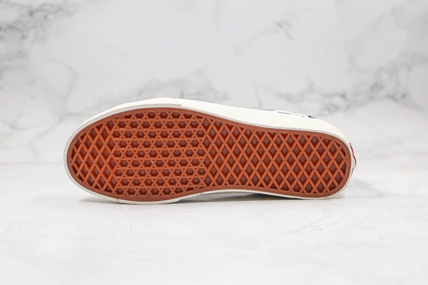 万斯Vans style 36公司级版本新款黑蓝白色棋盘格硫化板鞋原盒原标内置钢印 货号:AS40