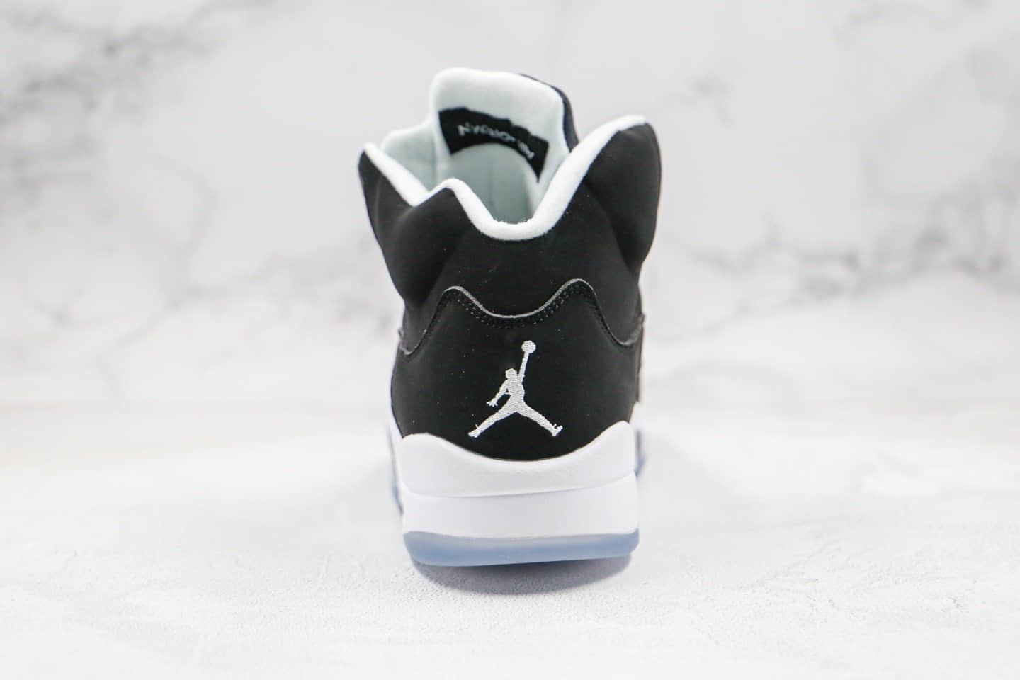 乔丹Air Jordan 5 Paris Saint-Germain纯原版本巴黎圣日耳曼联名款AJ5黑白色3M反光原楦头纸板打造 货号:136027-035