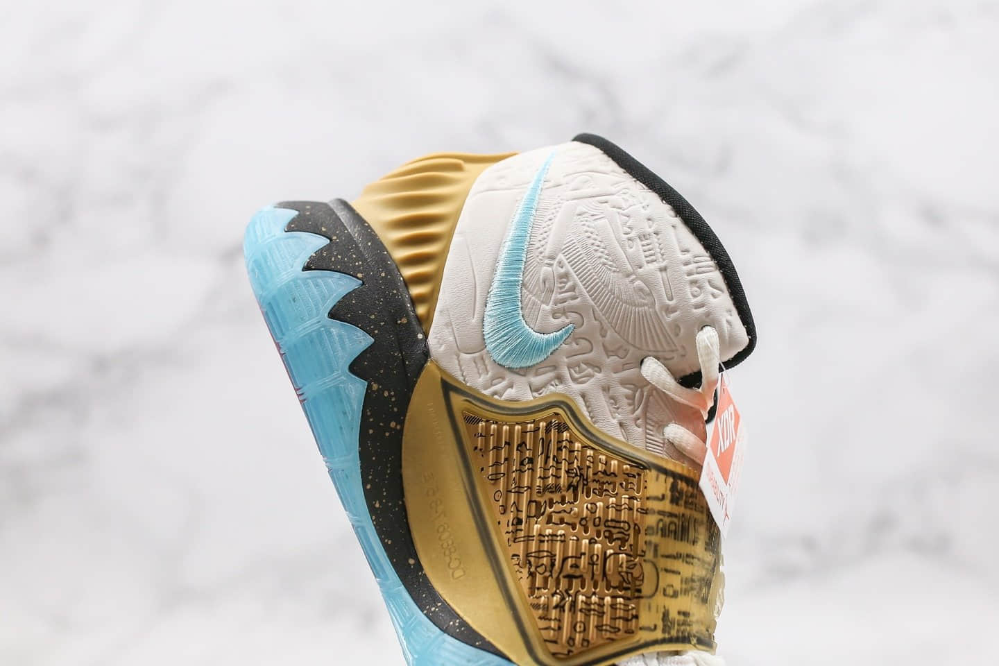 耐克Nike Kyrie 6 Golden Mummy x Concepts纯原版本联名款欧文6埃及法老配色内置气垫支持实战 货号:CV5572-149